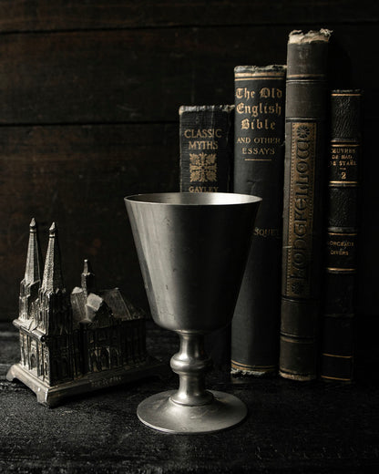 Pewter Goblet