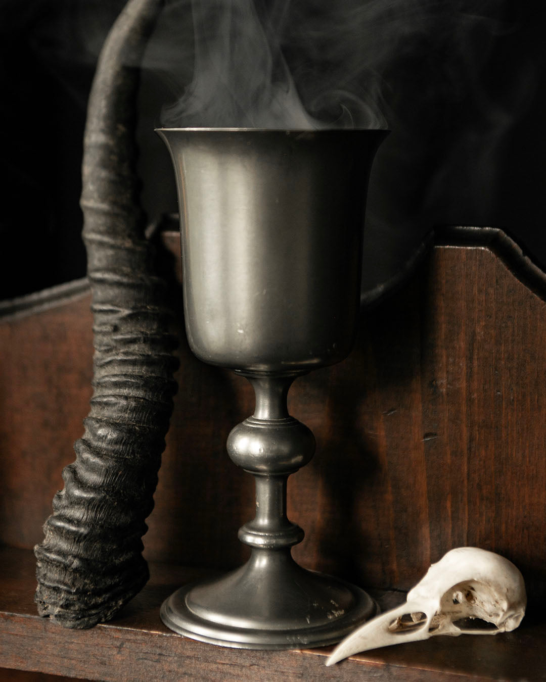 Pewter Goblet