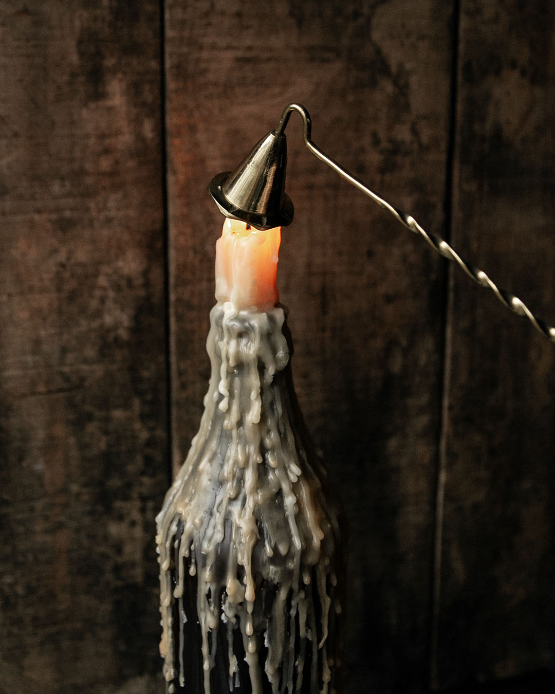 Brass Candle Snuffer