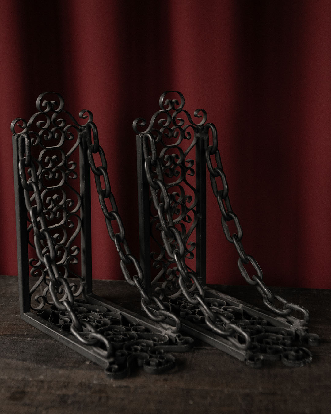 Vintage Chain Bookends