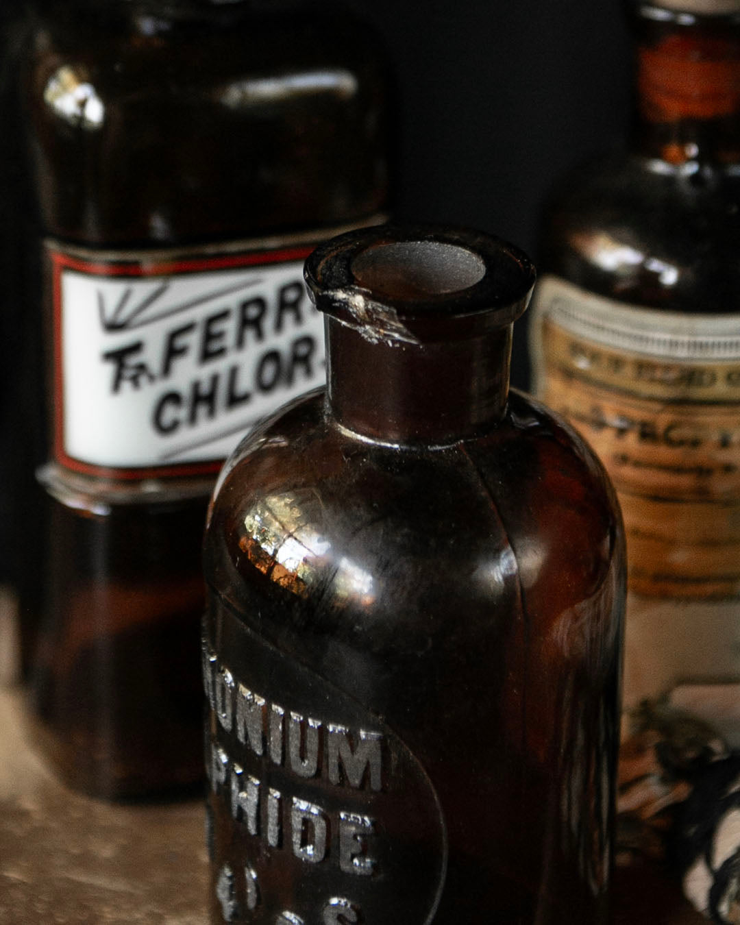 Antique Apothecary Bottle