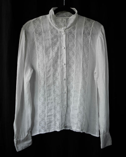 Vintage Irish Linen Blouse