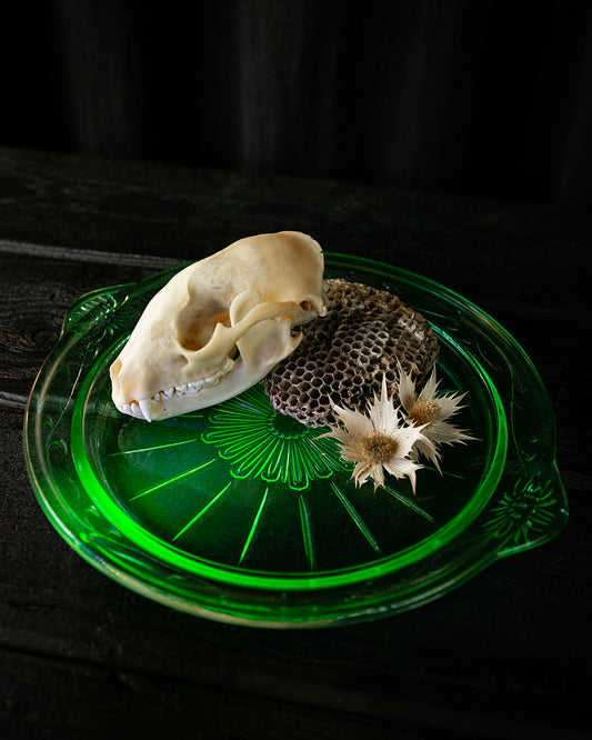 Uranium Glass Dish