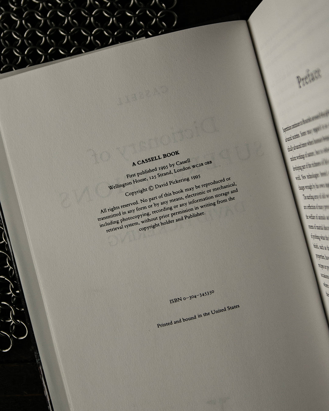 Dictionary of Superstitions Book