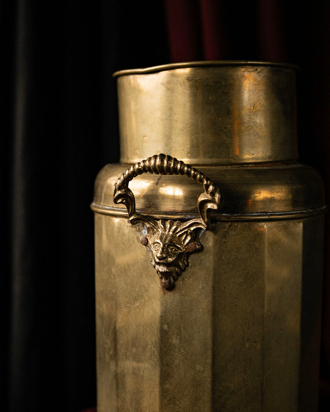 Large Brass Vessel