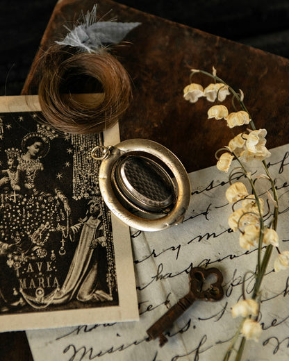Mourning Hair Pendant