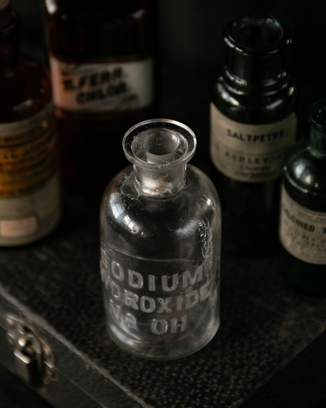 Antique Apothecary Bottle