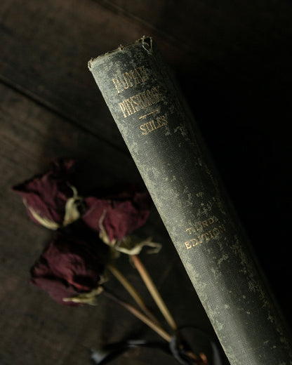 Antique Human Physiology Book