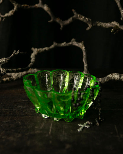 Uranium Glass Dish
