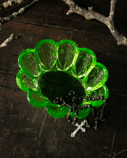 Uranium Glass Dish