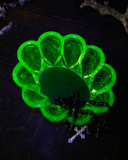 Uranium Glass Dish