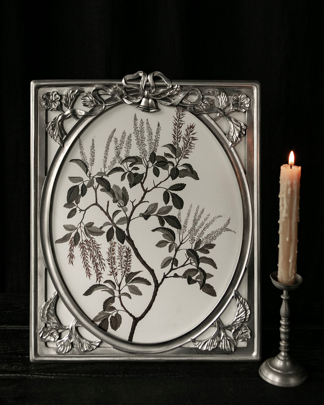 Vintage Pewter Frame