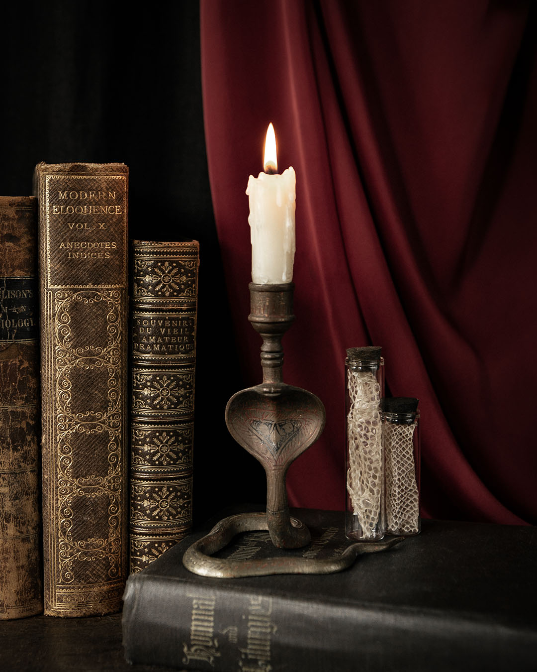 Snake Candle Holder