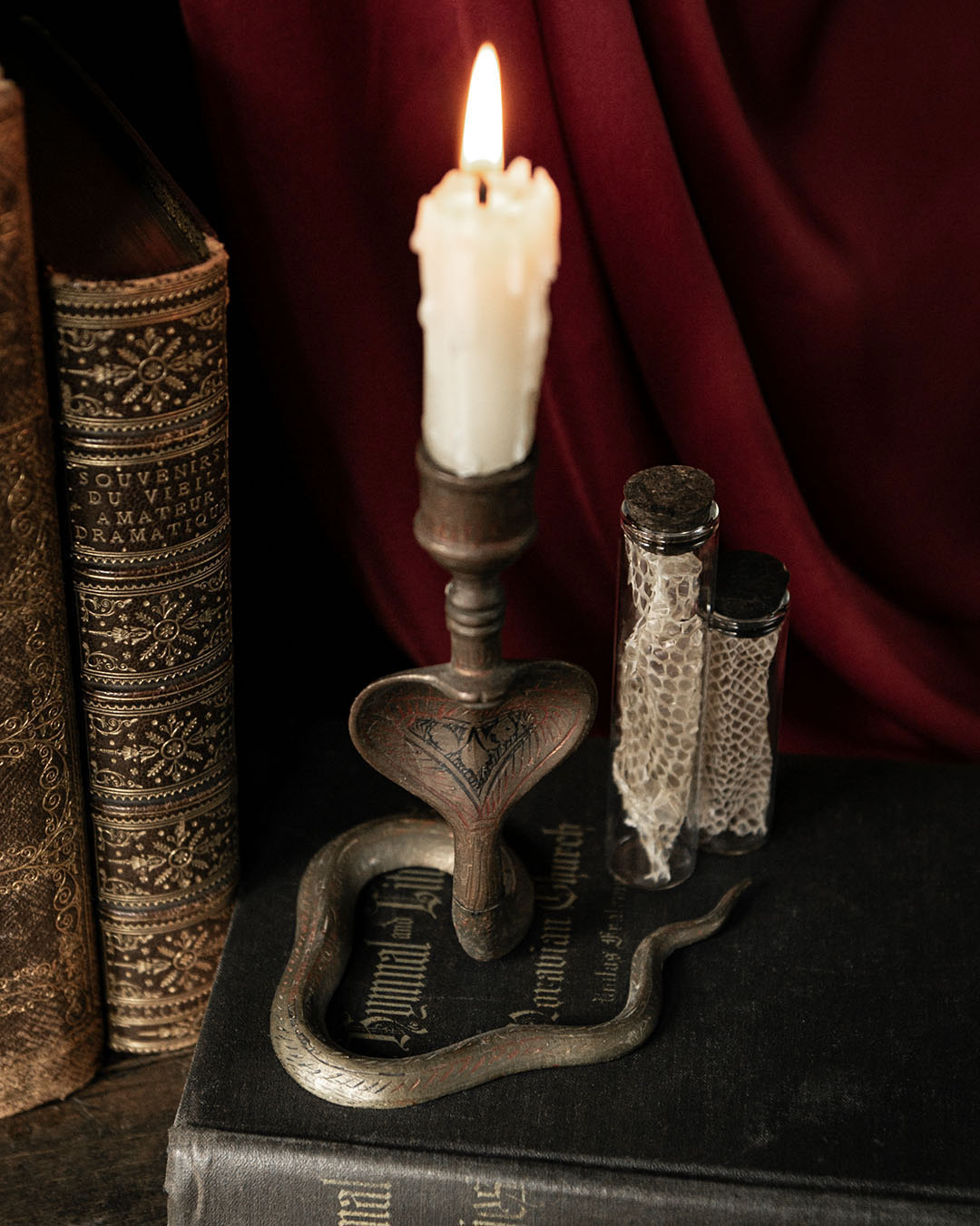 Snake Candle Holder