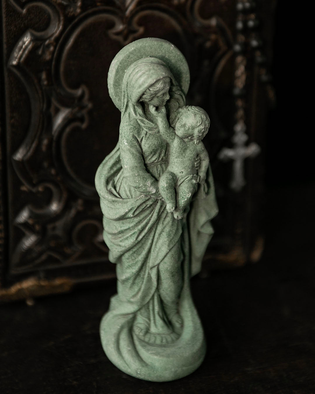 Madonna & Child Statuette