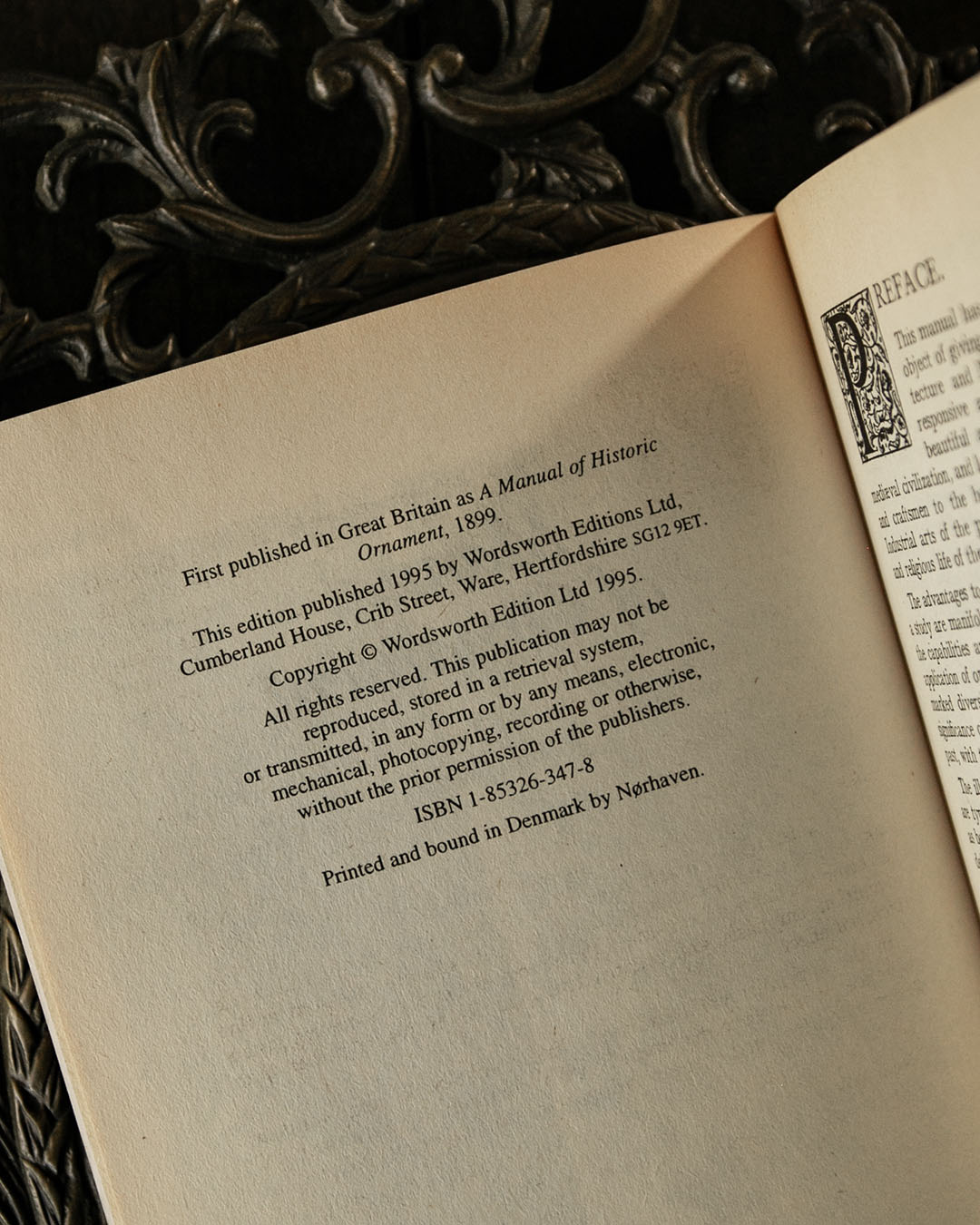 Manual of Ornament Book