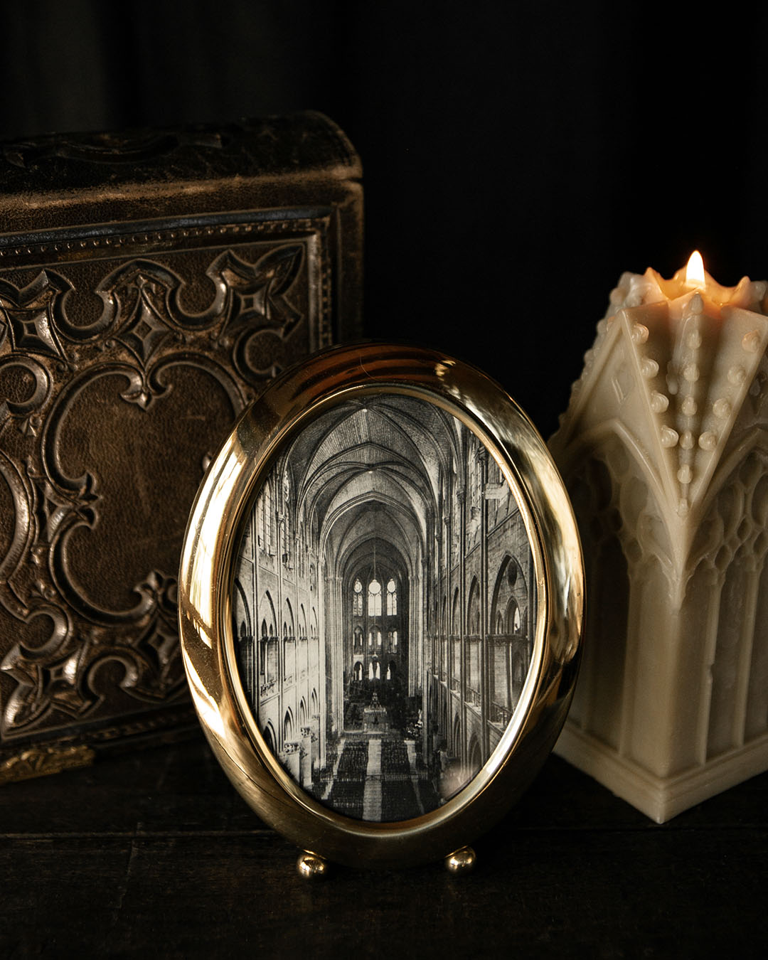 Vintage Brass Frame