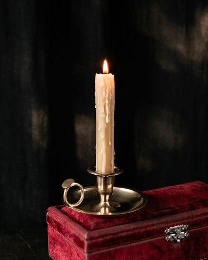Brass Chamberstick Candle Holder