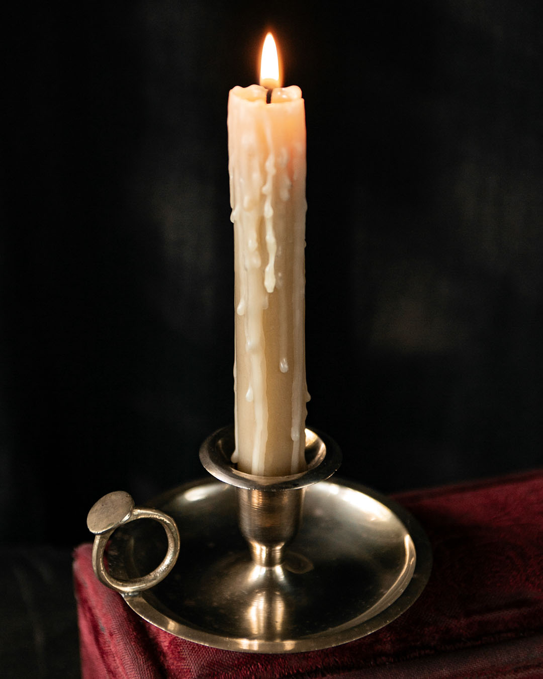Brass Chamberstick Candle Holder