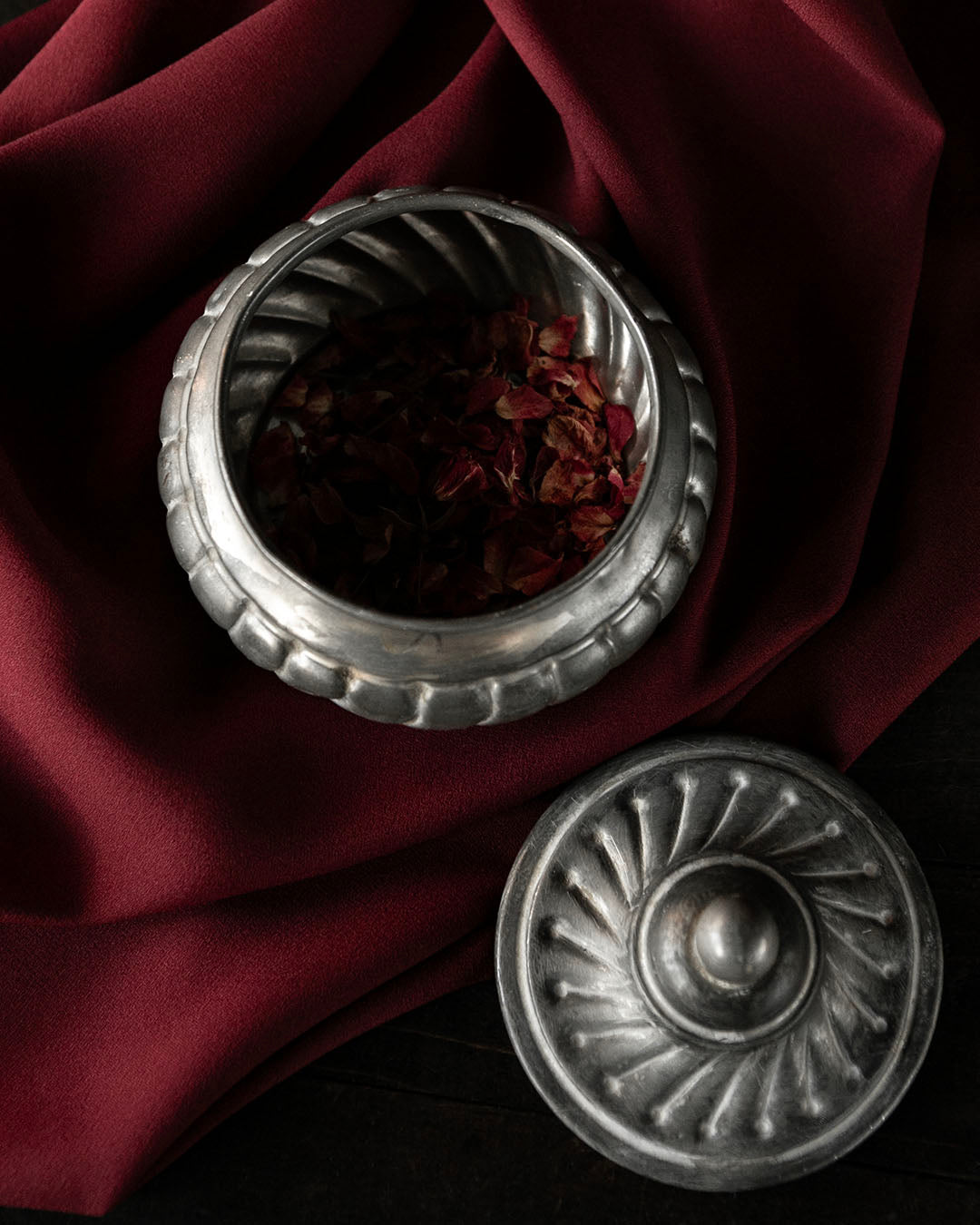 Vintage Pewter Vessel