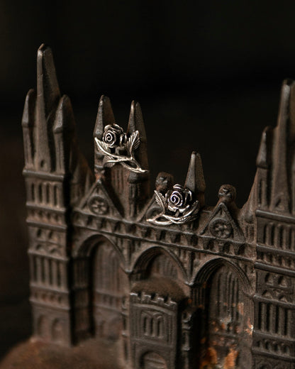 Vintage Rose Earrings