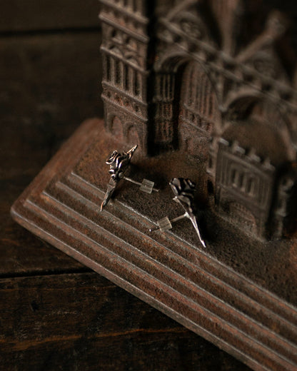 Vintage Rose Earrings