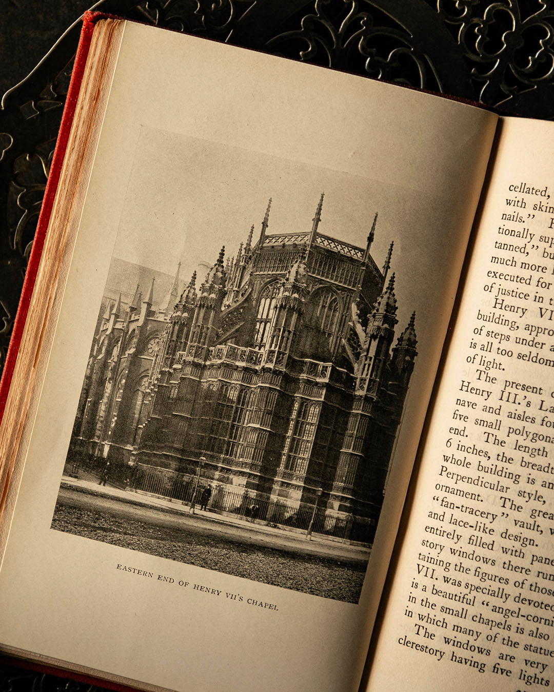 Antique Westminster Abbey Book