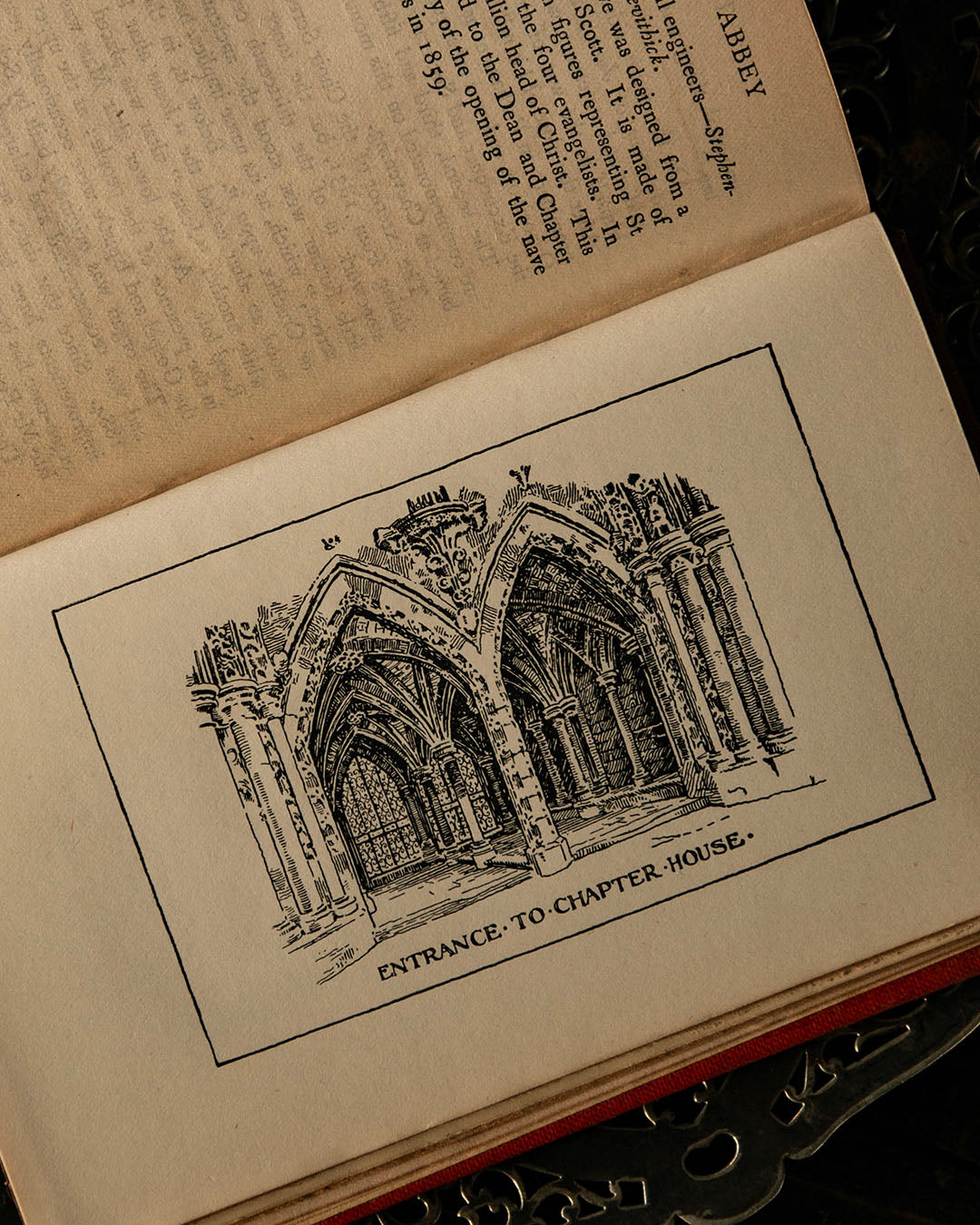Antique Westminster Abbey Book