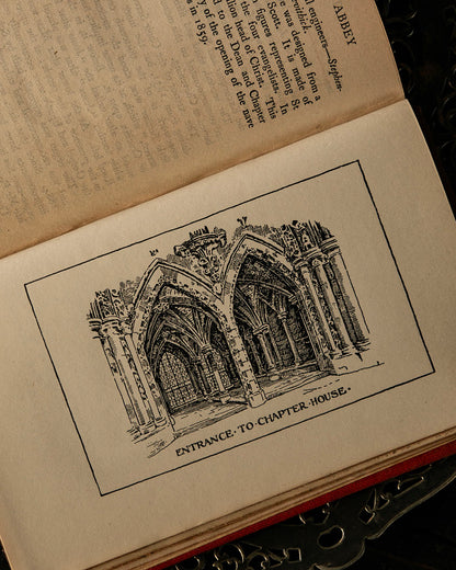 Antique Westminster Abbey Book