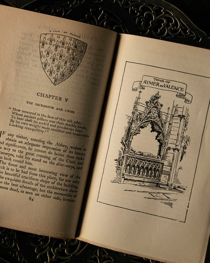 Antique Westminster Abbey Book