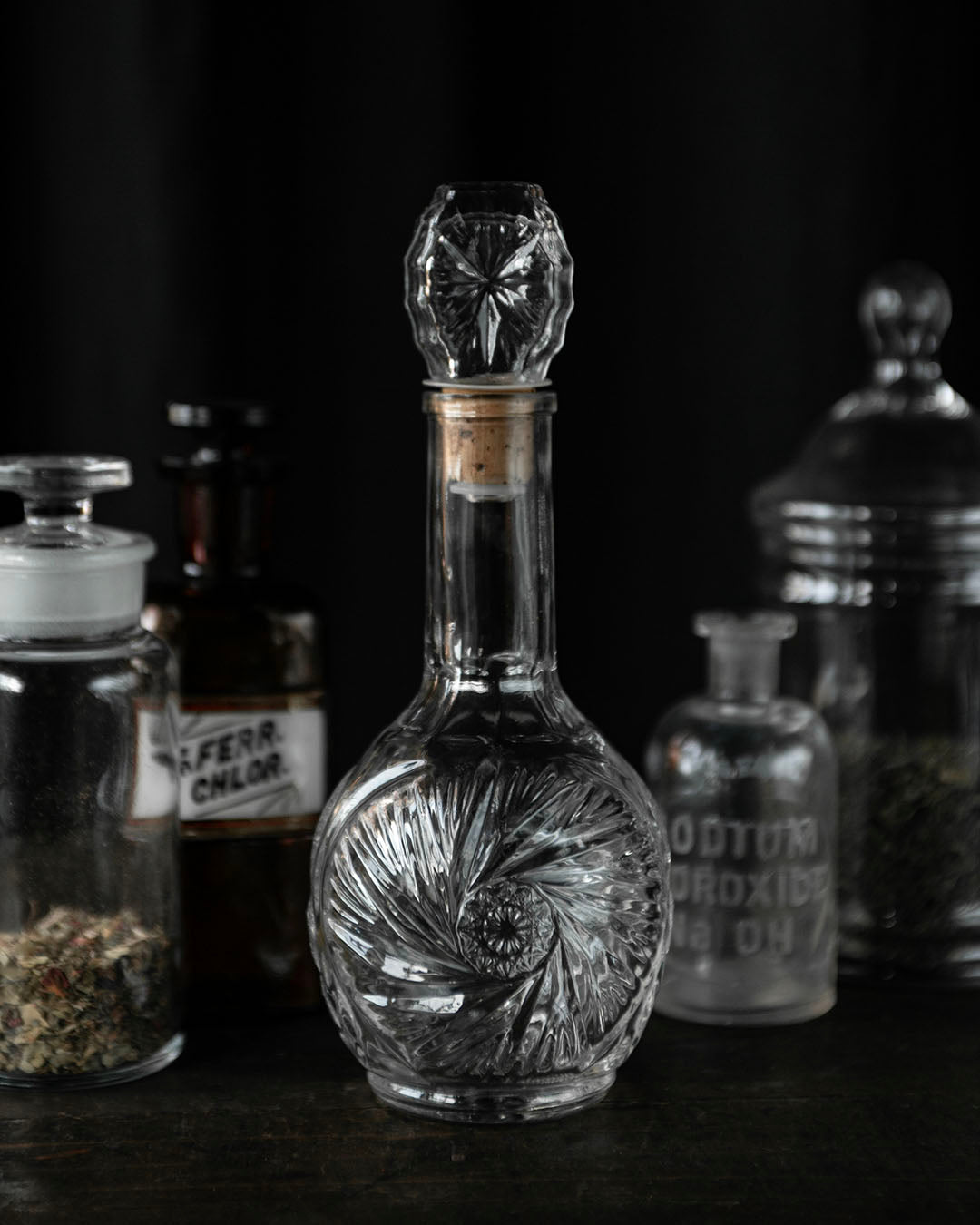 Vintage Glass Decanter