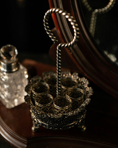 Vintage Lipstick/Perfume Holder