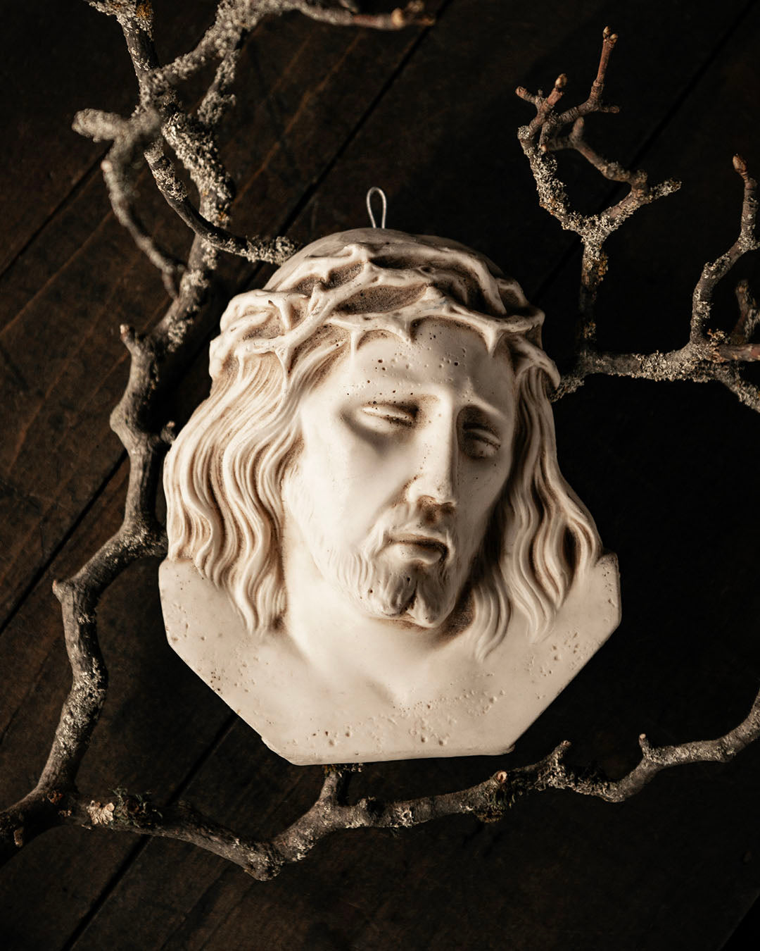 Vintage Jesus Plaque