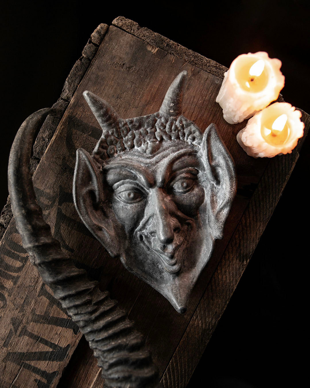 Antique Devil Ashtray