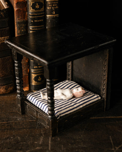 Antique Doll & Bed