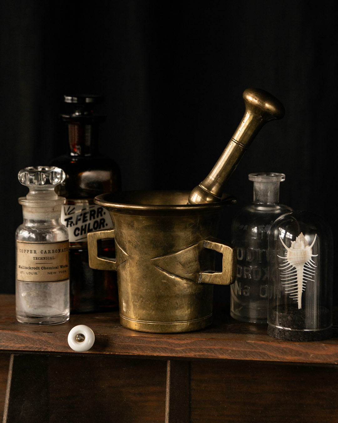 Antique Mortar & Pestle