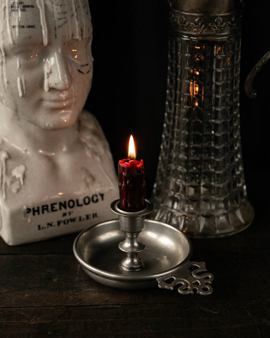 Pewter Candle Holder