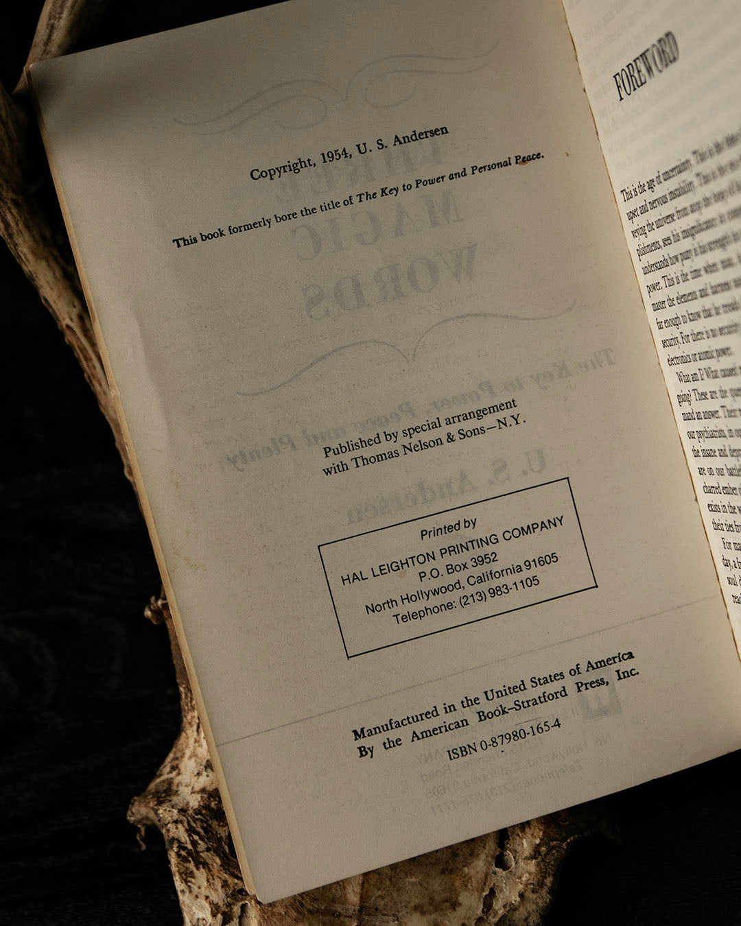 Three Magic Words Book