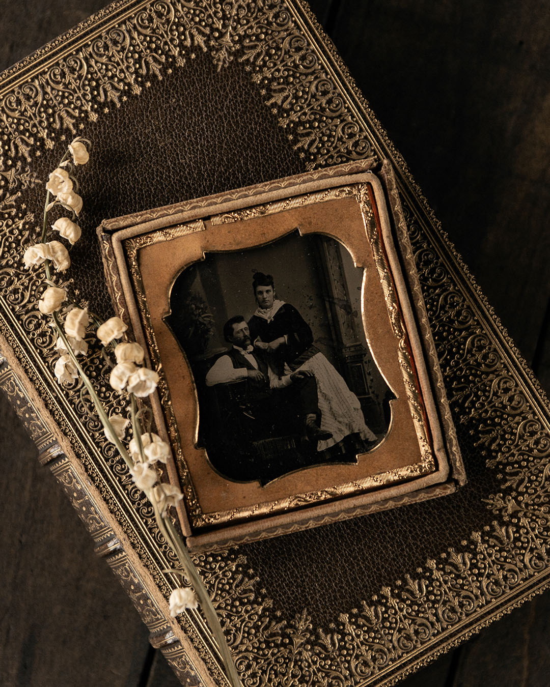 Tintype in Half Case