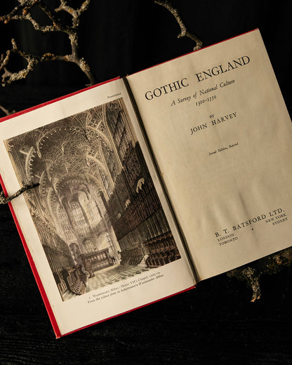 Vintage Gothic England Book