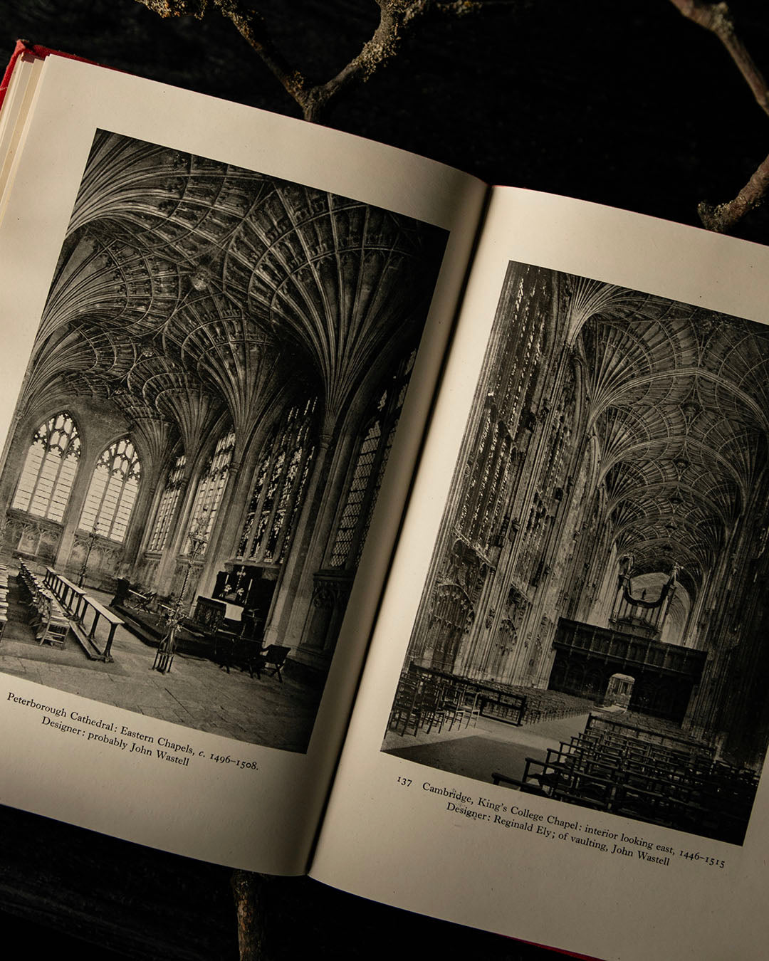 Vintage Gothic England Book