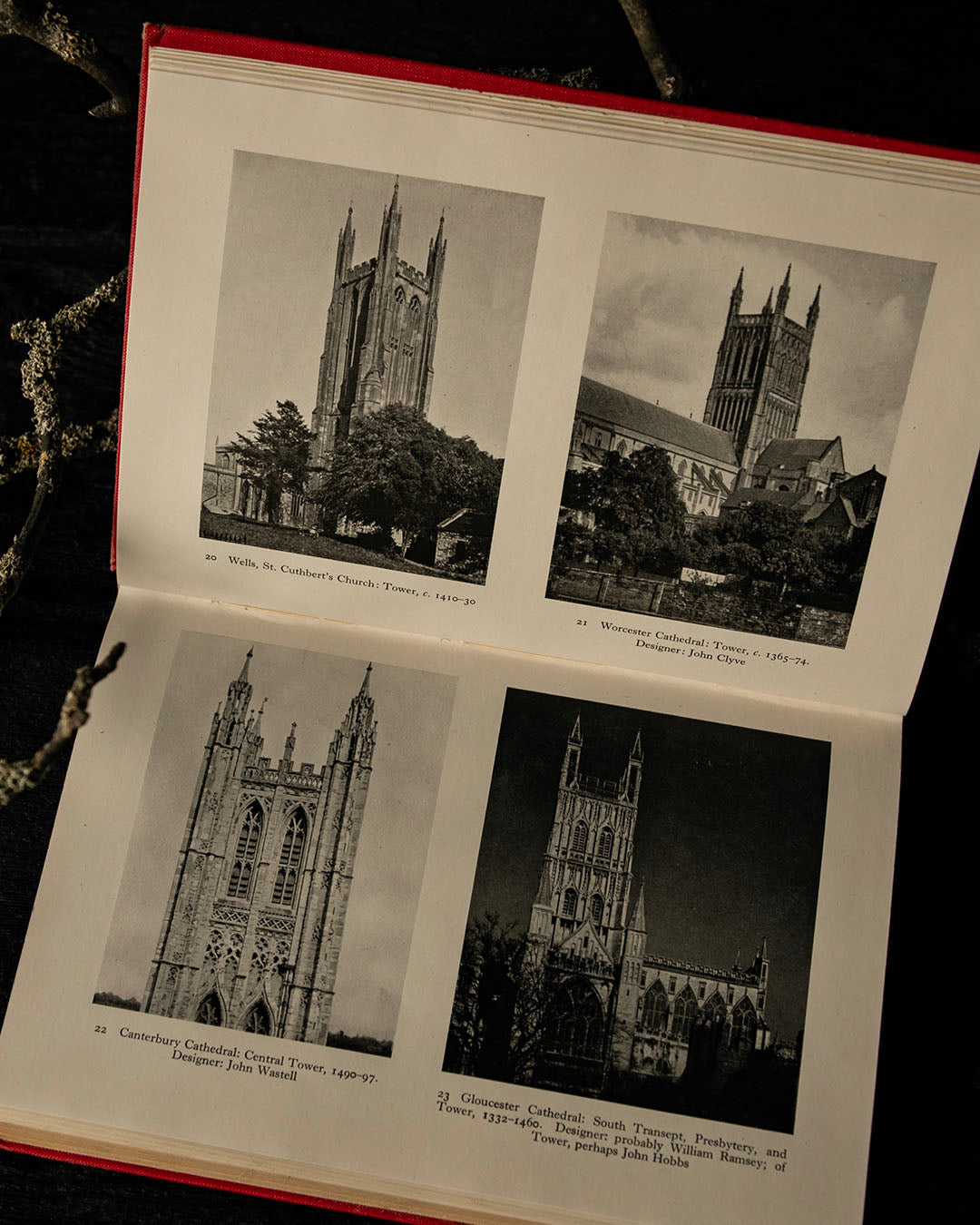 Vintage Gothic England Book