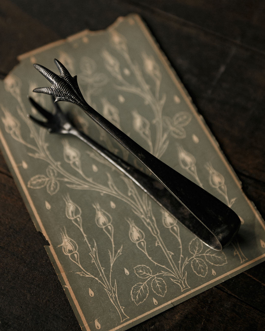 Silver Claw Tongs