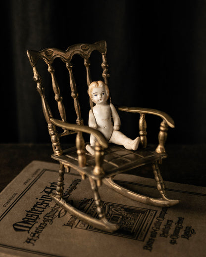 Brass Rocking Chair