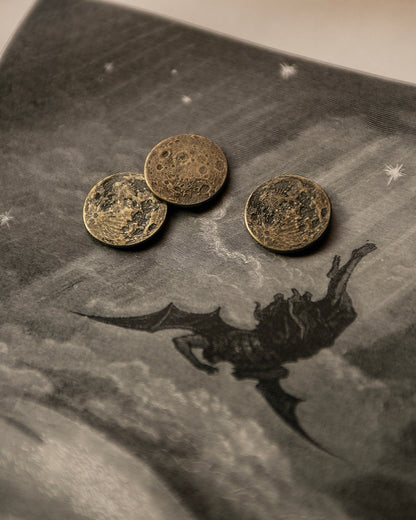 Brass Moon Coin