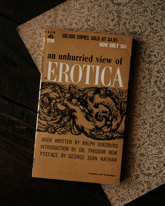 An Unhurried View of Erotica Book