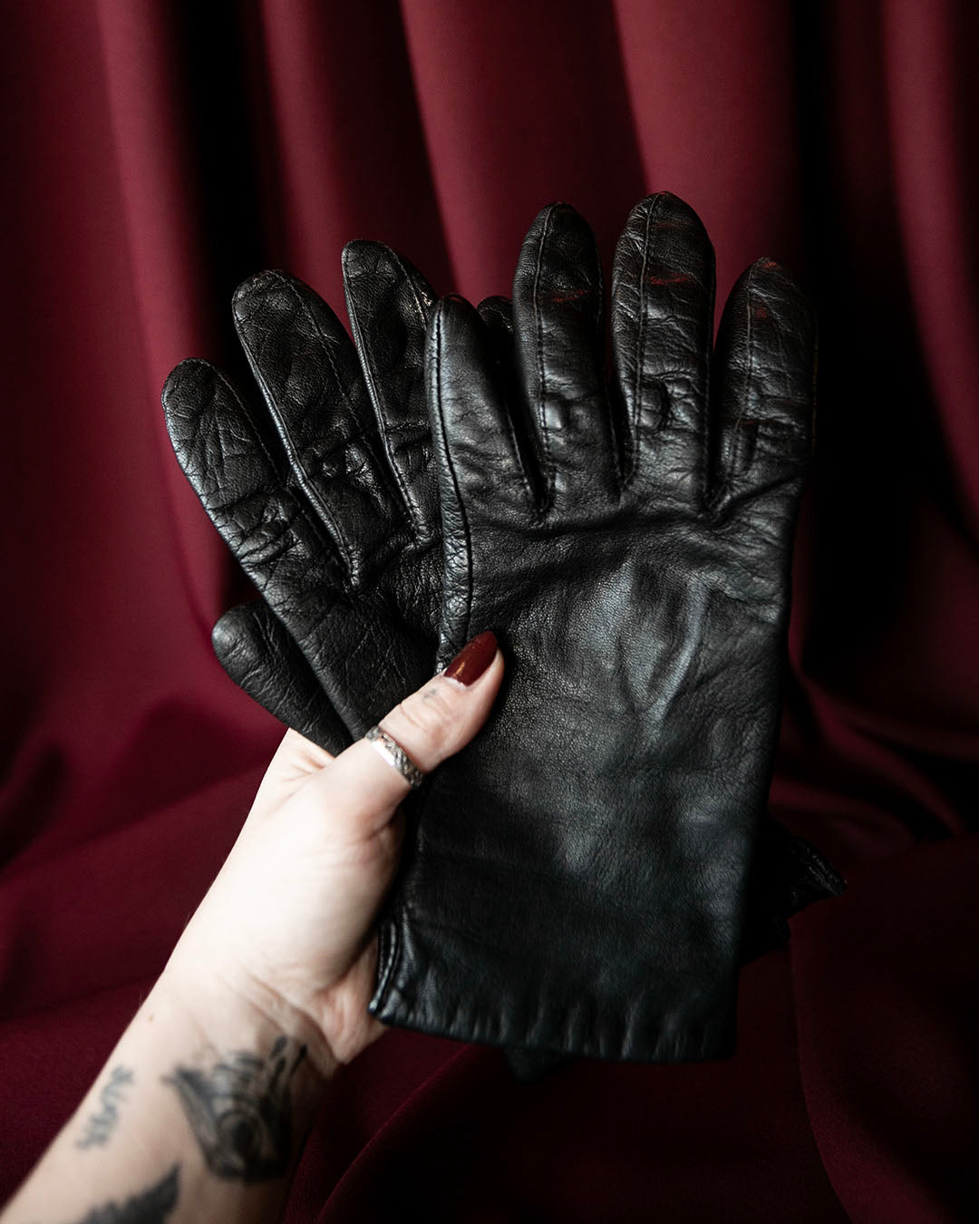 Vintage Leather Gloves