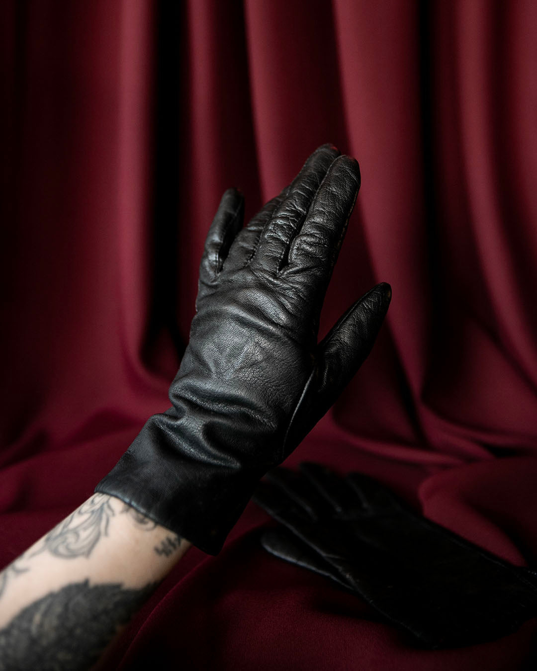 Vintage Leather Gloves