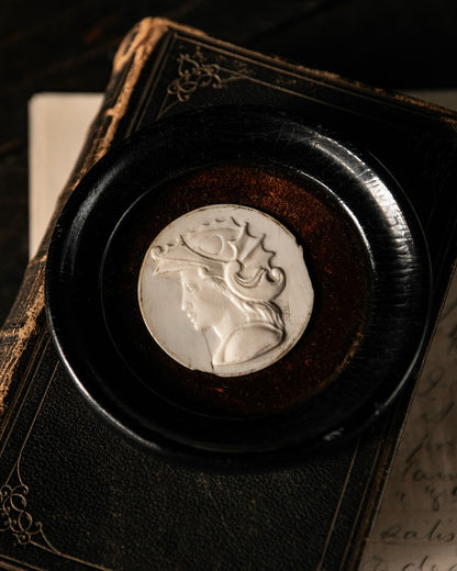 Antique Cameo Plaque