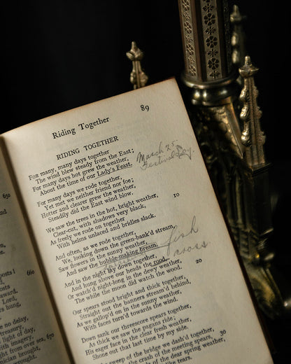 Antique Poetry Book
